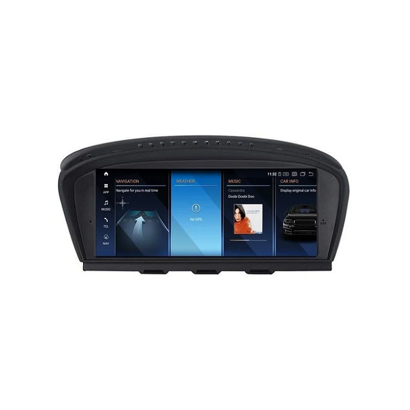 Navegador BMW Serie 3 E90 y Serie 5 E60, año 2005 2009, Sistema CCC, Android 11