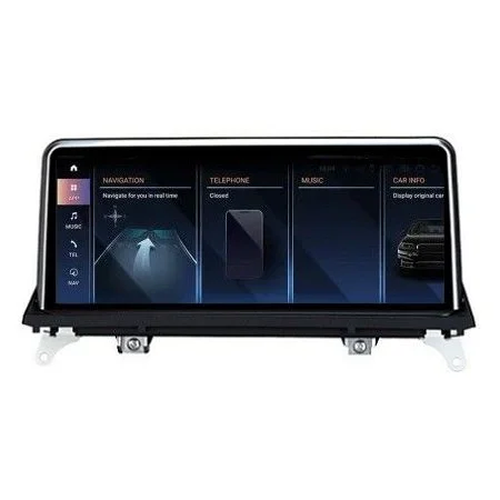 Navegador BMW X5 E70, X6 E71, año 2011/2014, android 11