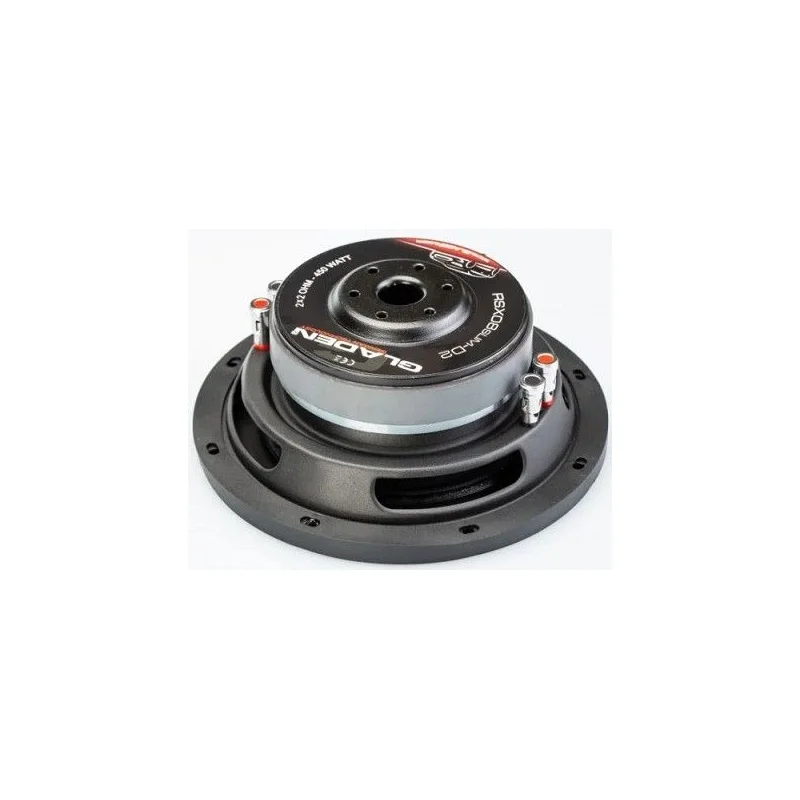 Gladen Audio RS X08SlimD2, subwoofer de 200mm, slim, potencia máxima: 450W