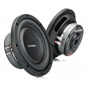 Gladen Audio RS X08SlimD2, subwoofer de 20 cm con poca profundidad de instalación