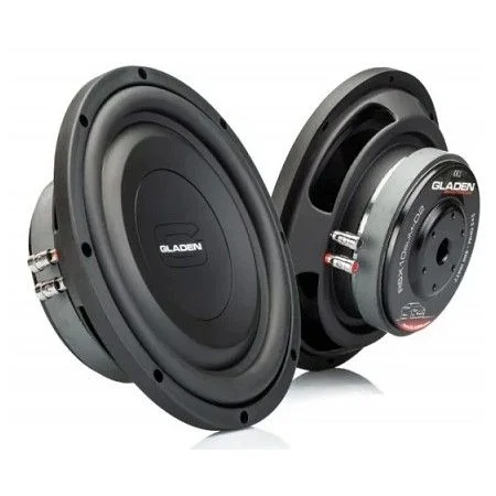 Gladen Audio RS X10SlimD2, subwoofer slim de 10", potencia máx.: 500W