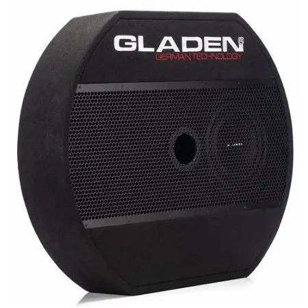 Gladen Audio GS RB08, subwoofer de 20cm, en caja Bass Reflex, para instalar en hueco de rueda de repuesto.