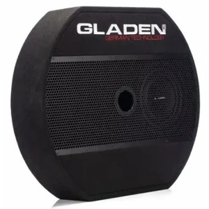 Gladen Audio GS RB08, subwoofer de 20cm, en caja Bass Reflex, para instalar en hueco de rueda de repuesto.
