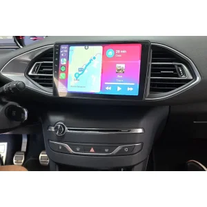 Pantalla Android Peugeot 308, año 2013 2017, Carplay Wireless