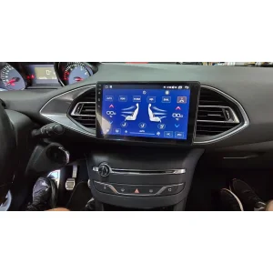 Pantalla Android Peugeot 308, año 2013 2017, imagen clima