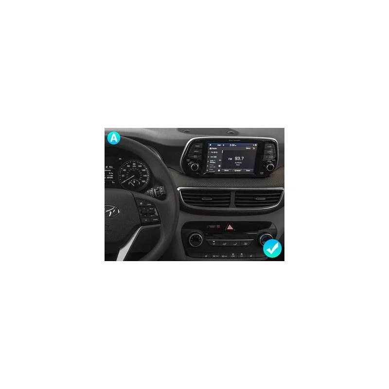 Radio navegador para Hyundai Tucson IX35, opción A