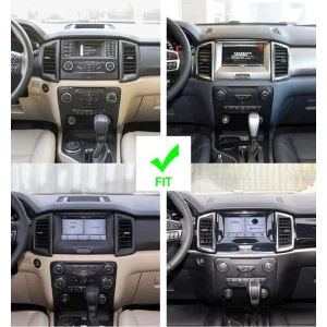 Radio navegador para Ford Ranger 2014 2021, modelos compatibles.