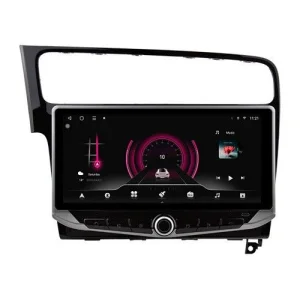 Radio navegador Volkswagen Golf VII (2012 2020), Android 15, negro