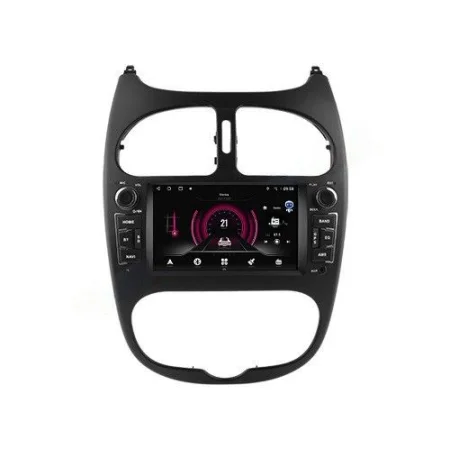 Radio navegador Peugeot 206 (1998 2016), Citroen C2 (2004 2008), Android 15
