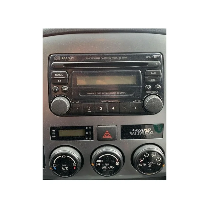 Radio Suzuki Grand Vitara, año 2003 2005, Suzuki XL7, año 2003 2006, 1DIN