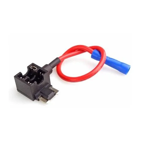 Distribuidor portafusible doble con cable, para fusibles de tamaño micro y 20A