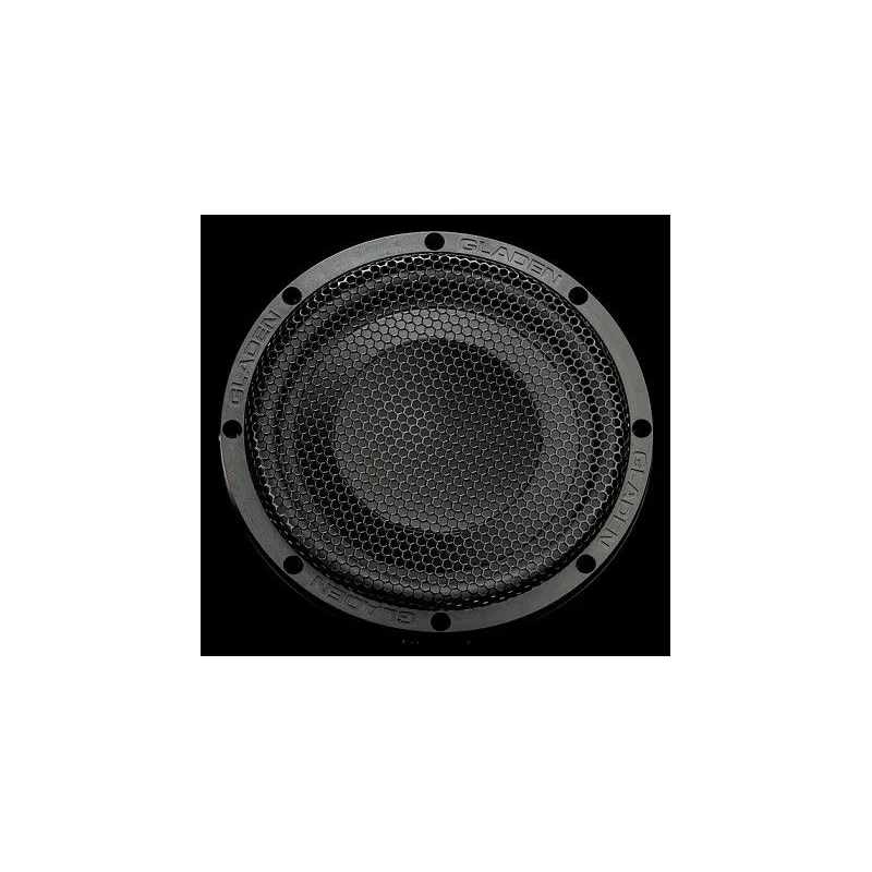 Gladen Audio GS 08 Slim, subwoofer de 20cm, opción con rejilla o sin rejilla