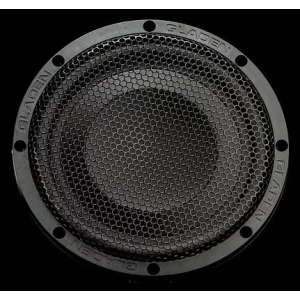 Gladen Audio GS 08 Slim, subwoofer de 20cm, opción con rejilla o sin rejilla