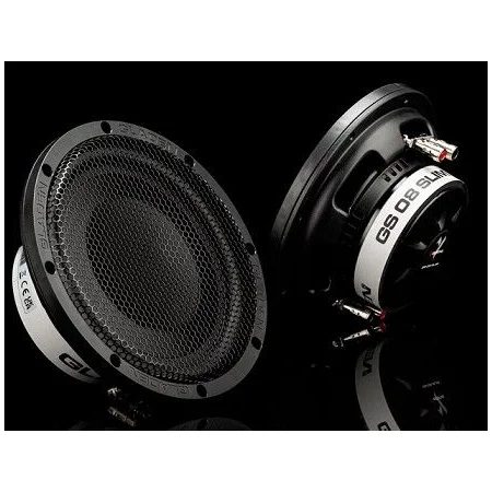 Gladen Audio GS 08 Slim, pareja de subwoofers de 20cm