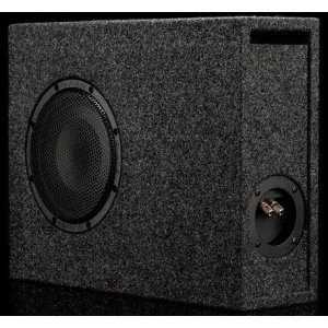 Gladen Audio GS 08 SlimVB, subwoofer compacto de 8", en caja ventilada.