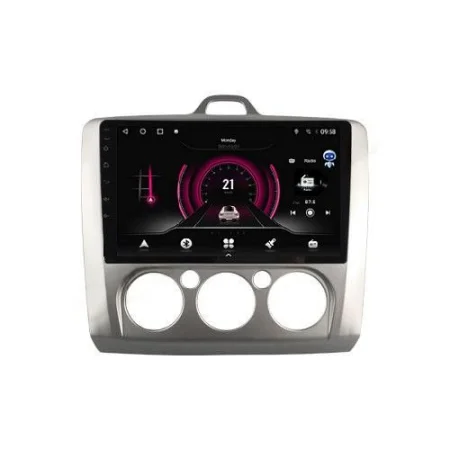 Radio navegador para Ford Mondeo MK2, MK3, Focus II, III, 2004 2011, aire manual, Android 15.