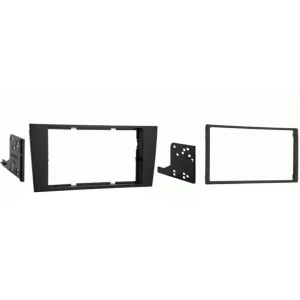 Marco frontal Audi A4 1999 2001, con radio de OEM Symphony.