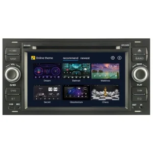 Radio navegador para Ford Focus 2, Kuga, Fiesta, Mondeo 4, C Max (2004 2011), con DVD, Carplay&Android Auto