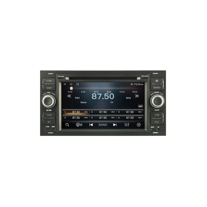 Radio navegador específica para Ford Focus 2, Kuga, Fiesta, Mondeo 4, C Max (2004 2011), con DVD