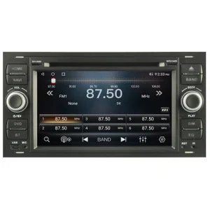 Radio navegador específica para Ford Focus 2, Kuga, Fiesta, Mondeo 4, C Max (2004 2011), con DVD