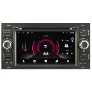 Radio navegador con DVD Ford Focus 2, Kuga, Fiesta, Mondeo 4, C Max (2004 2011), Android 15