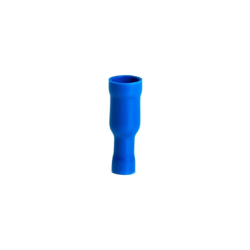 Terminal redondo azul hembra de 1,5 2,5mm², 15A