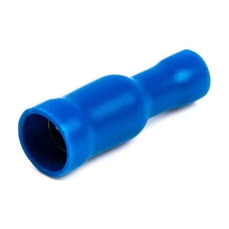 Terminal azul redondo hembra de 1,5 2,5mm², 15A