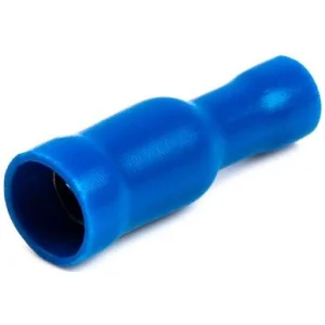 Terminal azul redondo hembra de 1,5 2,5mm², 15A