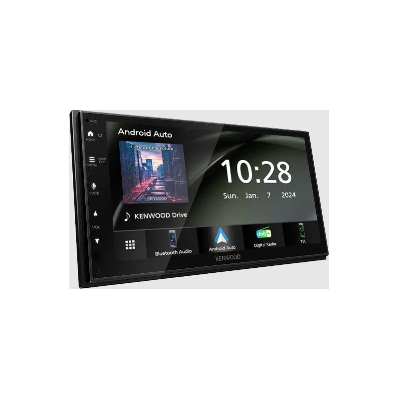 Kenwood DMX5023DABS, Android Auto & CarPlay, monitor con pantalla 6,8", Bluetooth