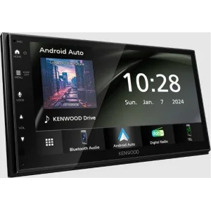 Kenwood DMX5023DABS, Android Auto & CarPlay, monitor con pantalla 6,8", Bluetooth
