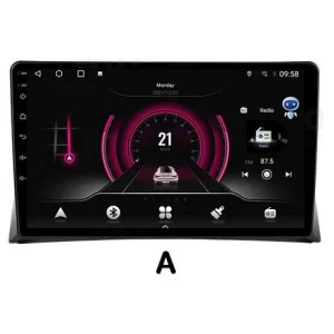 Radio navegador Volkswagen Transporter T5, 2003 2015, Android 15, opción A
