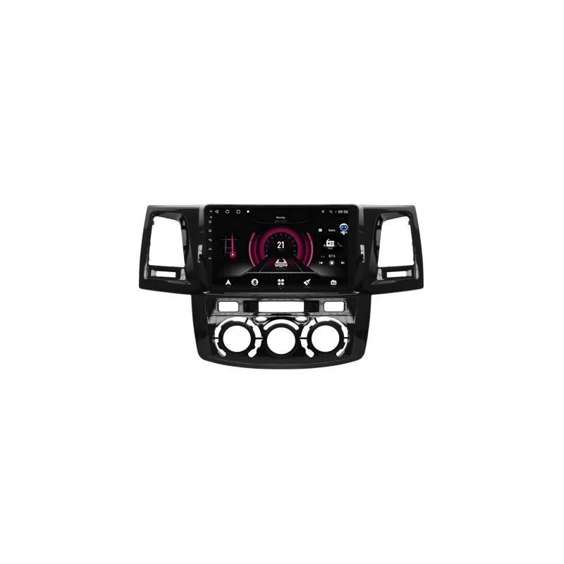Radio navegador Toyota Hilux, 2012, android 12. CarPlay Powermusic