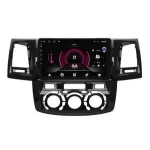 Radio navegador Toyota Hilux, 2012, android 12. CarPlay Powermusic