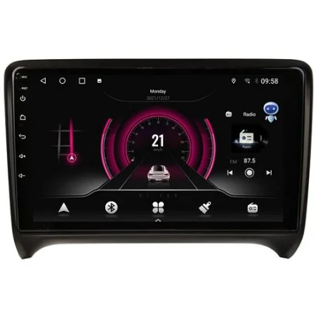 Radio Navegador Audi TT, año 2006 2014, pantalla 9", Android 15