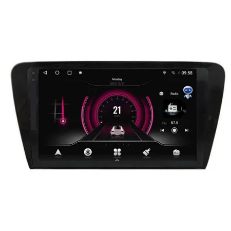 Radio Navegador Skoda Octavia, año 2014, android 14, Octa Core 64GB ROM