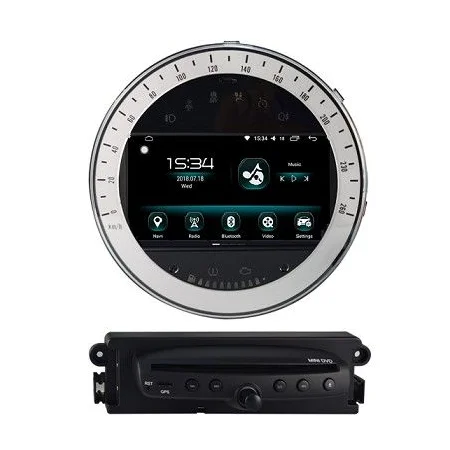 Radio navegador Mini Cooper, año 2006 2013, Android 14