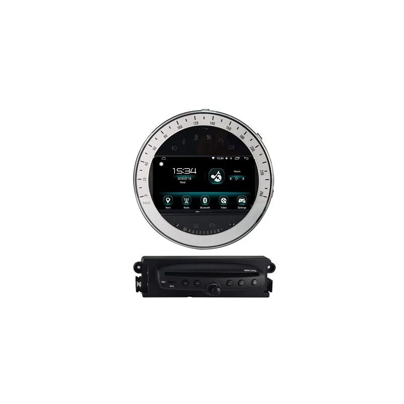 Radio navegador Mini Cooper, año 2006 2013, Android 14