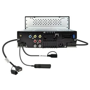 Kenwood DMX5023DABS, conexiones traseras de radio 1DIN