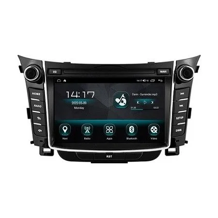 Radio navegador Hyundai i30, año 2012 2017, Android 14