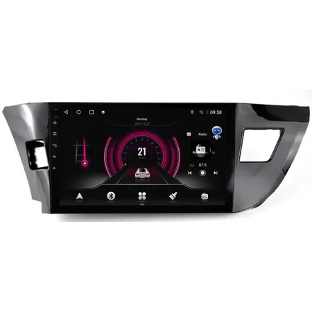 Navegador con GPS específico para Toyota Corolla, año 2014 2016, Android 15