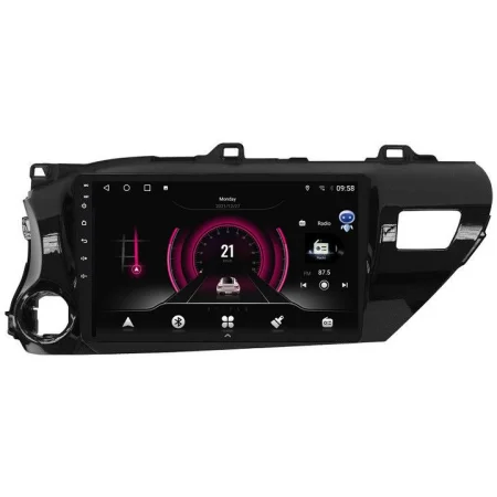 Radio navegador Toyota Hilux, año 2016, Carplay inalámbrico, Android 15