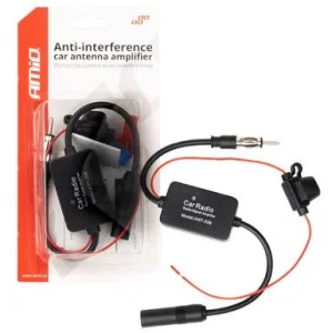 Amplificador de antena para cancelar interferencias en AM/FM.
