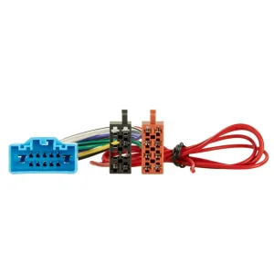 Adaptador radio ISO para Citroen, Opel, Peugeot.