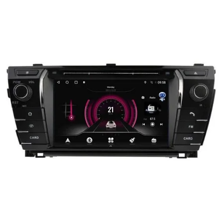 Radio navegador Toyota Corolla, año 2014, Carplay