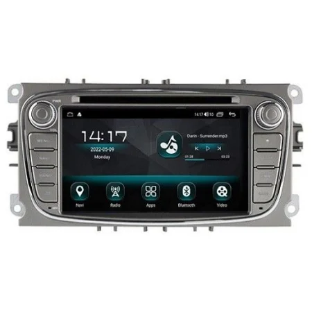 Radio navegador Ford Focus, Mondeo, C Max, S Max, Galaxy, Kuga, color gris