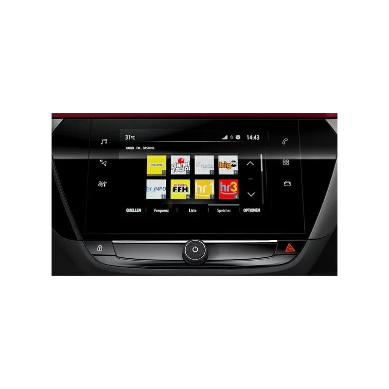Identificación sistema navegación NAVI 5.0 IntelliLink y pantalla 8" compatible con Carplay&Android Auto