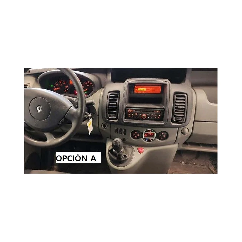 Radio navegador para Renault Trafic, Opel Vivaro, Nissan Primastar, 2011 2014, Android 15, opción A
