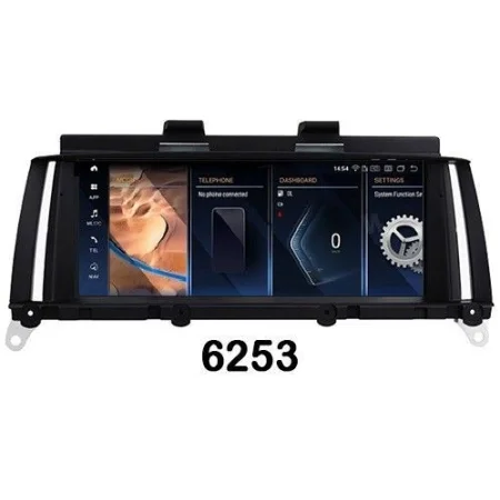 Navegador BMW X3 F25 (2011 2013), sistema CIC, android 11, 8,8"