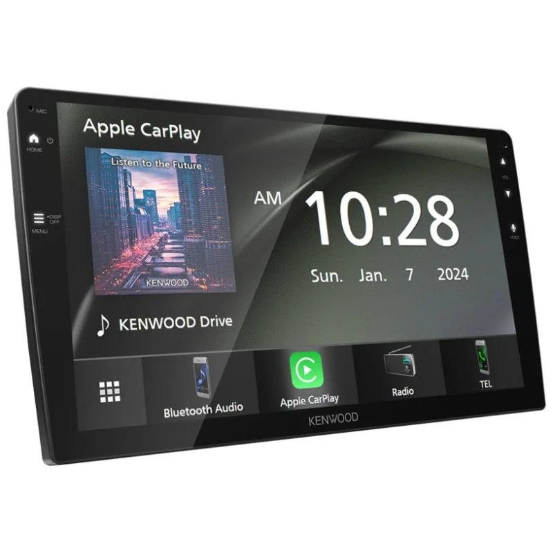 Kenwood DMX80AXS, radio monitor 2DIN, pantalla 9", Bluetooth, DAB, Carplay&Android Auto