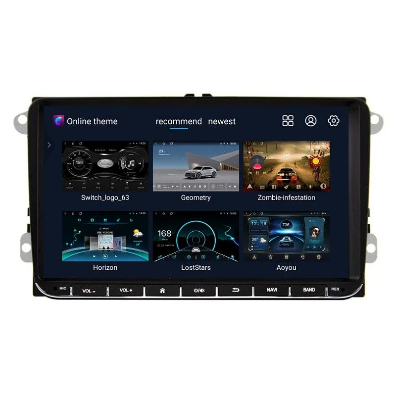 Radio navegador para Seat, VW, Skoda, Octa Core 128/256GB ROM, 6/8/12GB RAM, Carplay&Android Auto inalámbrico